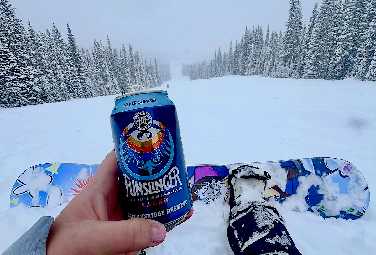 breckenridge_brewery_mountain You may not be on the mountain, but one sip of a local beer may bring you back there. | Photo by Breckenridge Brewery