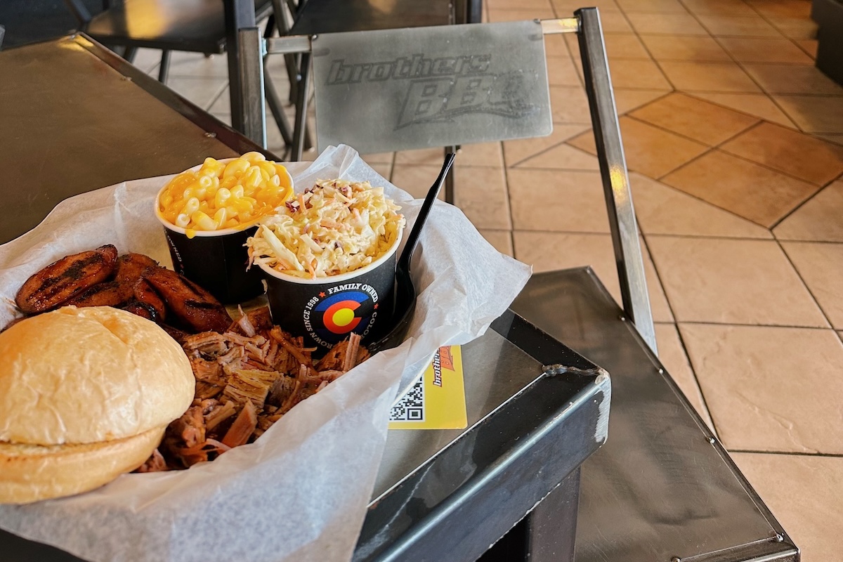 brothers bbq airport Legit barbecue right in the airport. | Photo by Brother's BBQ