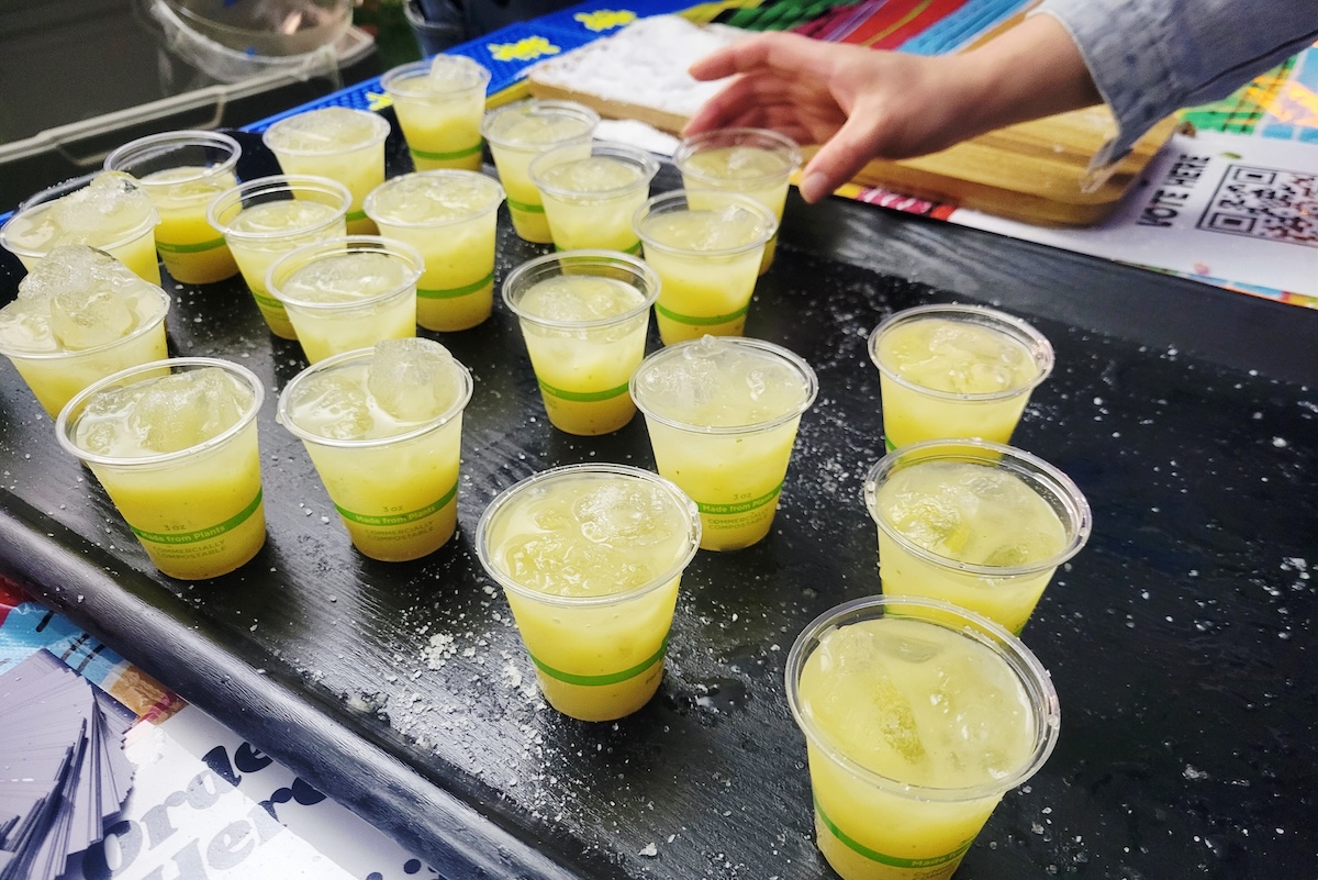 chips_guac_marg_los_chingones_top_taco_2025_by_covington Los Chignons won the cocktail competition with its Chips & Guac Marg at Top Taco 2025. | Photo by Linnea Covington