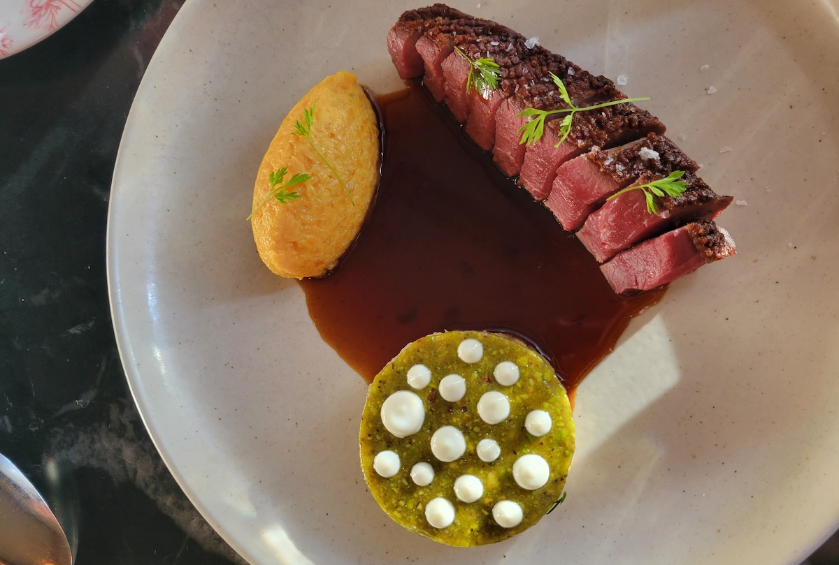 Duck at Wildflower isn't your average fowl, it's smooth and rich and delicious. | Photo by Linnea Covington