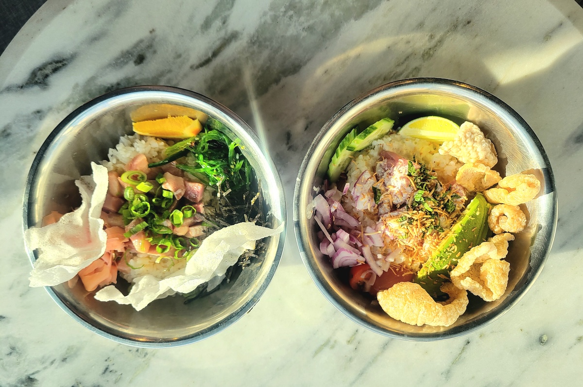 east_poke_bowl_denver_milk_market_by_covington Poke bowls at East3 in the Denver Milk Market. | Photo by Linnea Covington