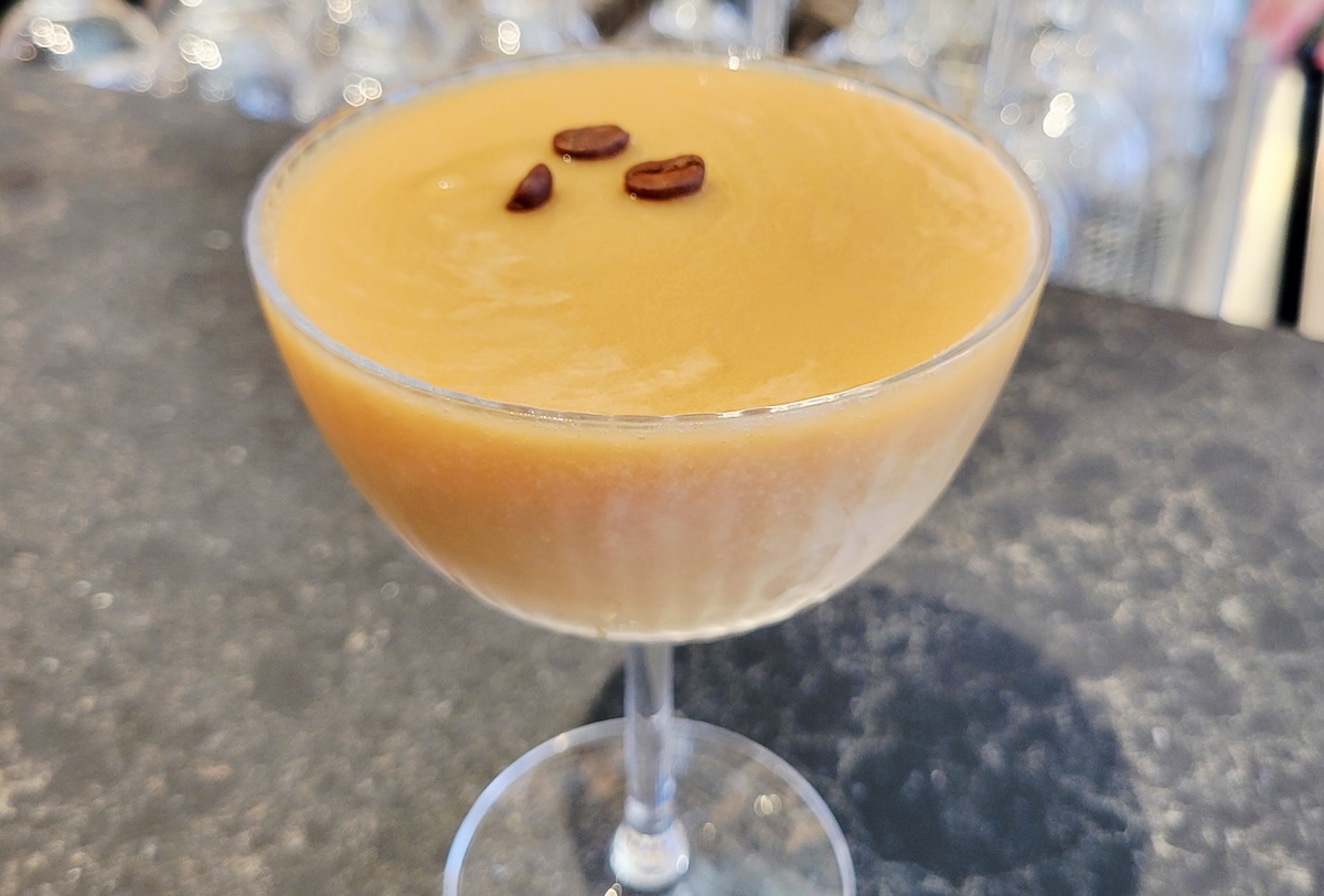 frozen_espresso_martini_schoolyard_by_covington Schoolyard Beer Garden and Schoolyard Café’s Frozen Espresso Martini. | Photo by Linnea Covington