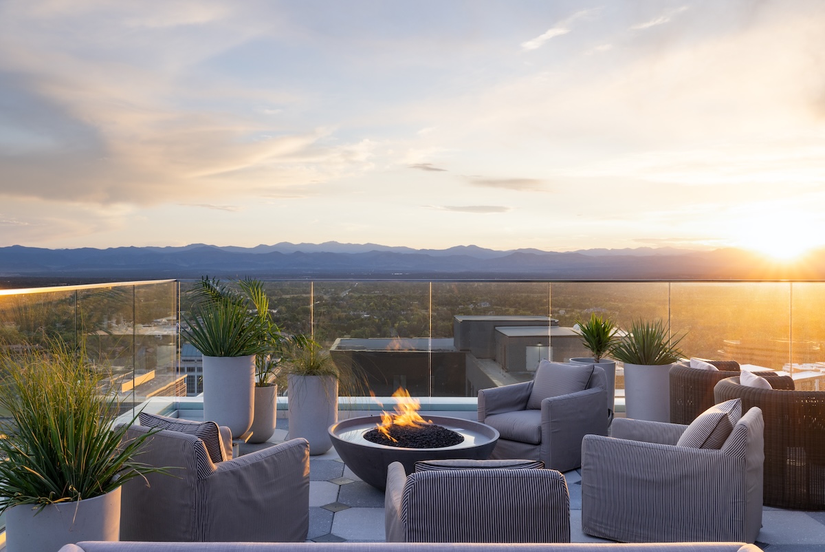 Halo at the Kimpton Claret in Denver has a fantastic 180-degree view. | Photo by Kimpton Claret