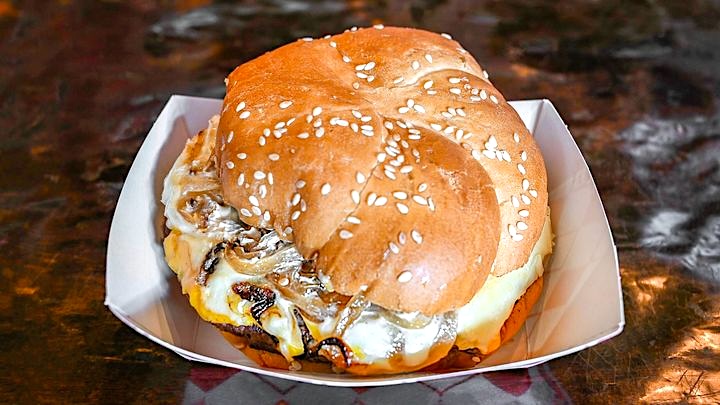 my_brothers_bar_burger Dive bar meet burger. | Photo by My Brother's Bar