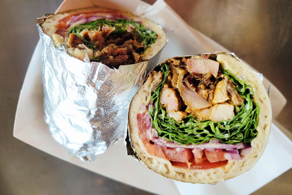 The gyro at Samos Grill. | Photo by Linnea Covington