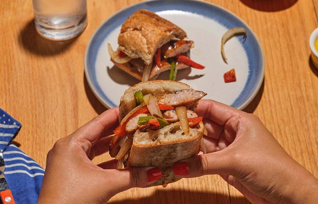 sausage_project_sandwich Try out the goods from the Sausage Project, which is going around town this month. | Photo by the Sausage Project