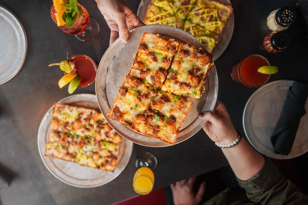 The new brunch pizza at Via 313. | Photo by Via 313