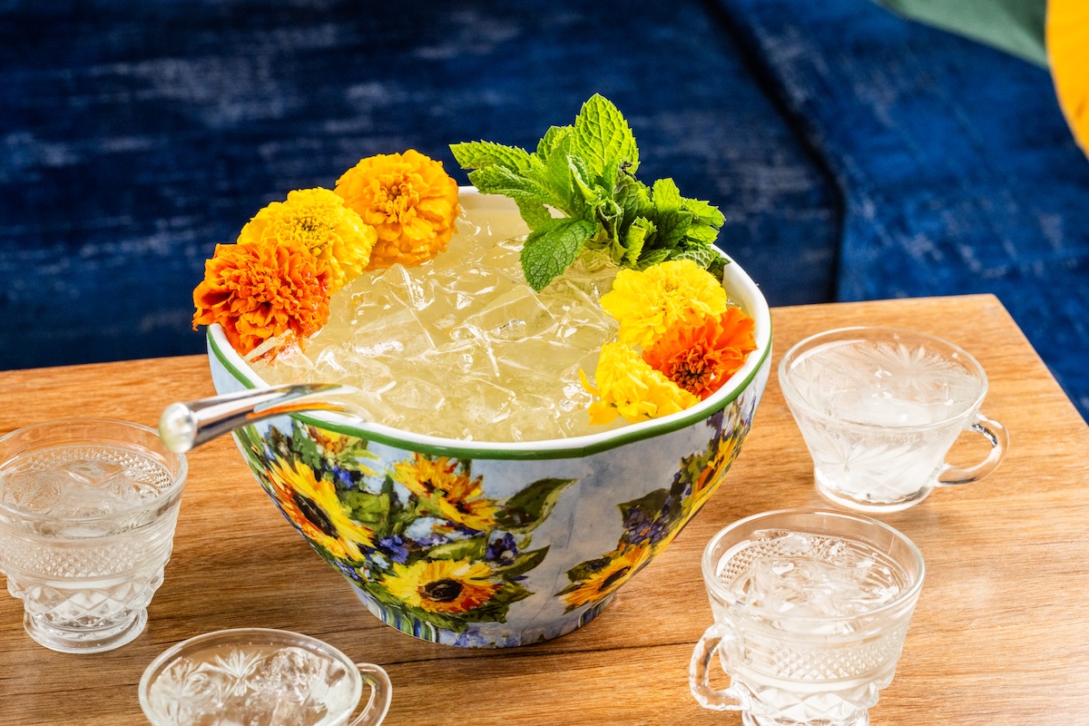 14er_The Family Jones_Credit_ Casey Wilson The 14er punch bowl, one of the new drinks at The Family Jones. | Photo by Casey Wilson