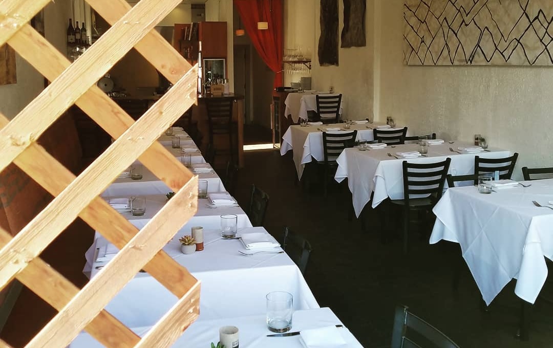 Bistro Barbes_dining_room Enjoy French-Middle Eastern Cuisine at this charming cafe. | Photo by Bistro Barbes