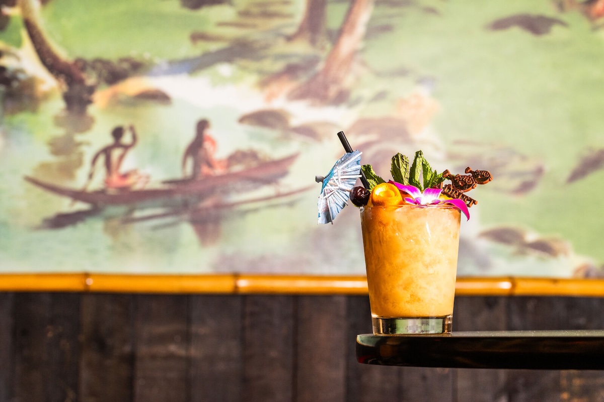 Elevated_mai_tai_adrift The Elevated Mai Tai at Adrift Tiki Bar. | Photo by Casey Wilson