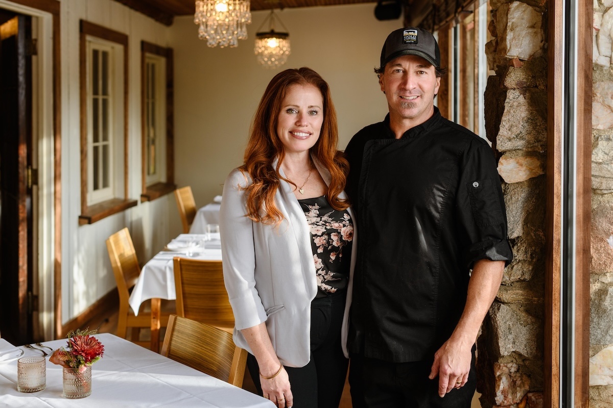 Tiffani and Rand Packer, owners of Evoke 1923 and other restaurants in Evergreen. | Photo by Evoke 1923