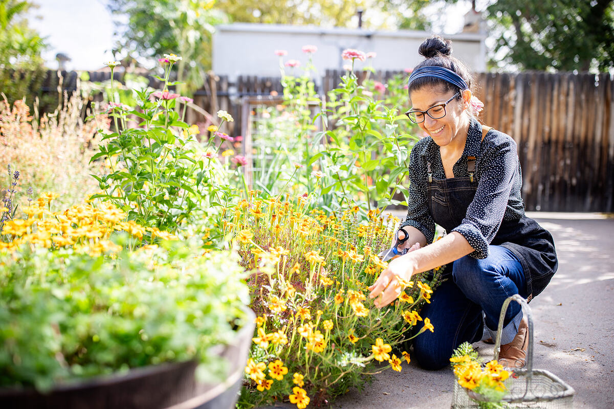 Thomas has completed extensive research into food systems | Photo by Alyson McClaran