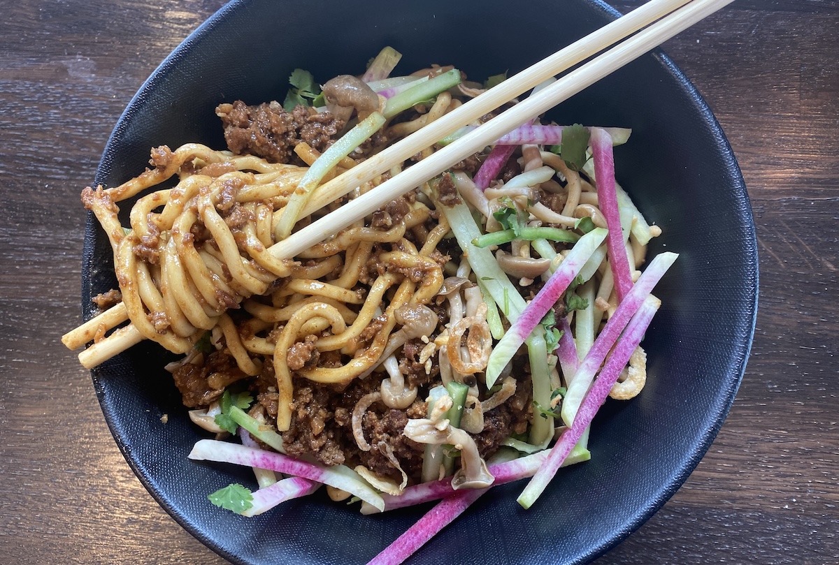 Saucy Pork Noodle PC_ Lucy Beauregard Pig and Tiger's Saucy Pork Noodle. | Photo by Lucy Beauregard