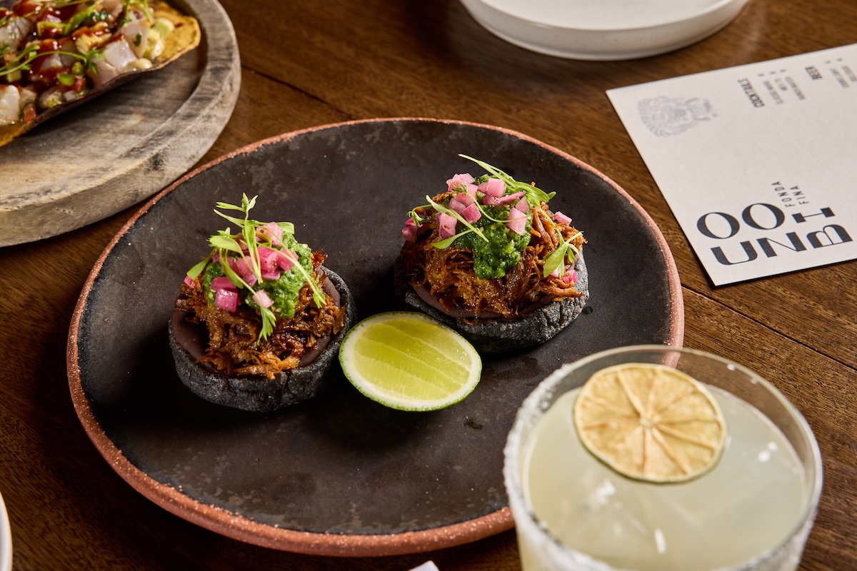 Sopes De Cochinta at Cozobi Fonda Fina. | Photo by Cozobi Fonda Fina