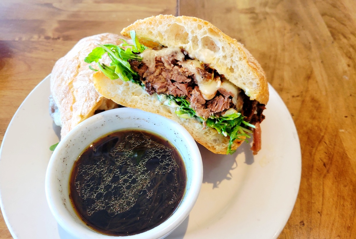 The cold sandwiches at Tessa Delicatessen are great on the go | Photo by Linnea Covington The Brisket Dipper is one of the most popular Tessa sandwiches. | Photo by Linnea Covington