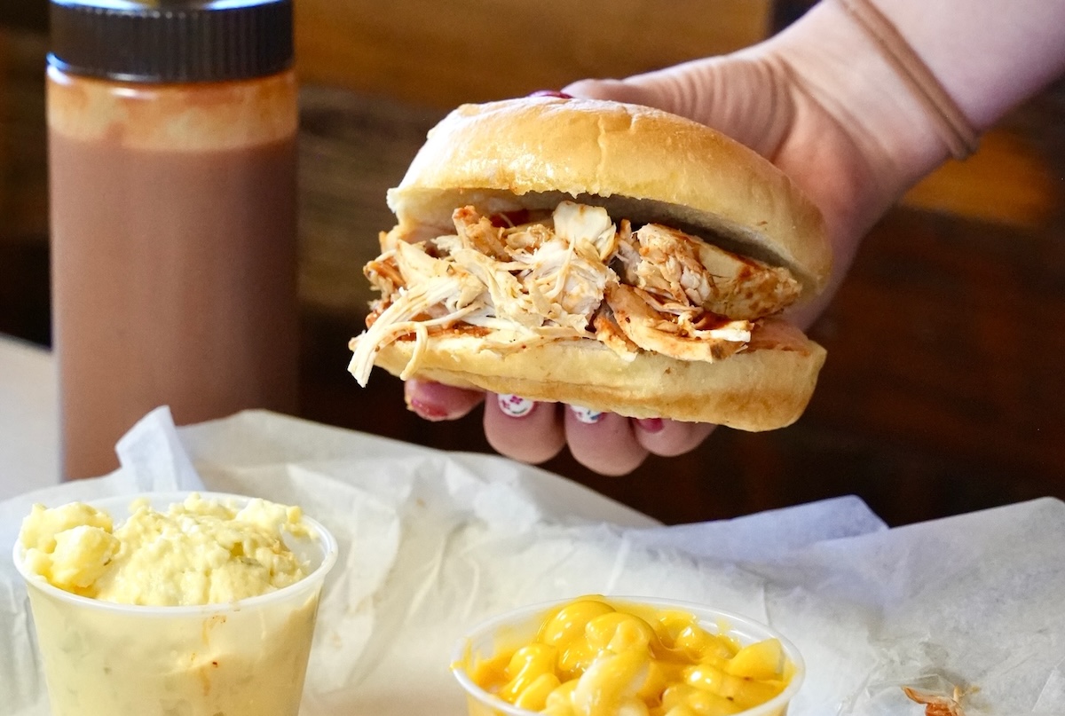 brothers_bbq Barbecue for everyone, Brothers BBQ keeps it simple with kid-sized sandwiches that hit just like the grown-up plates. | Photo by Brothers BBQ