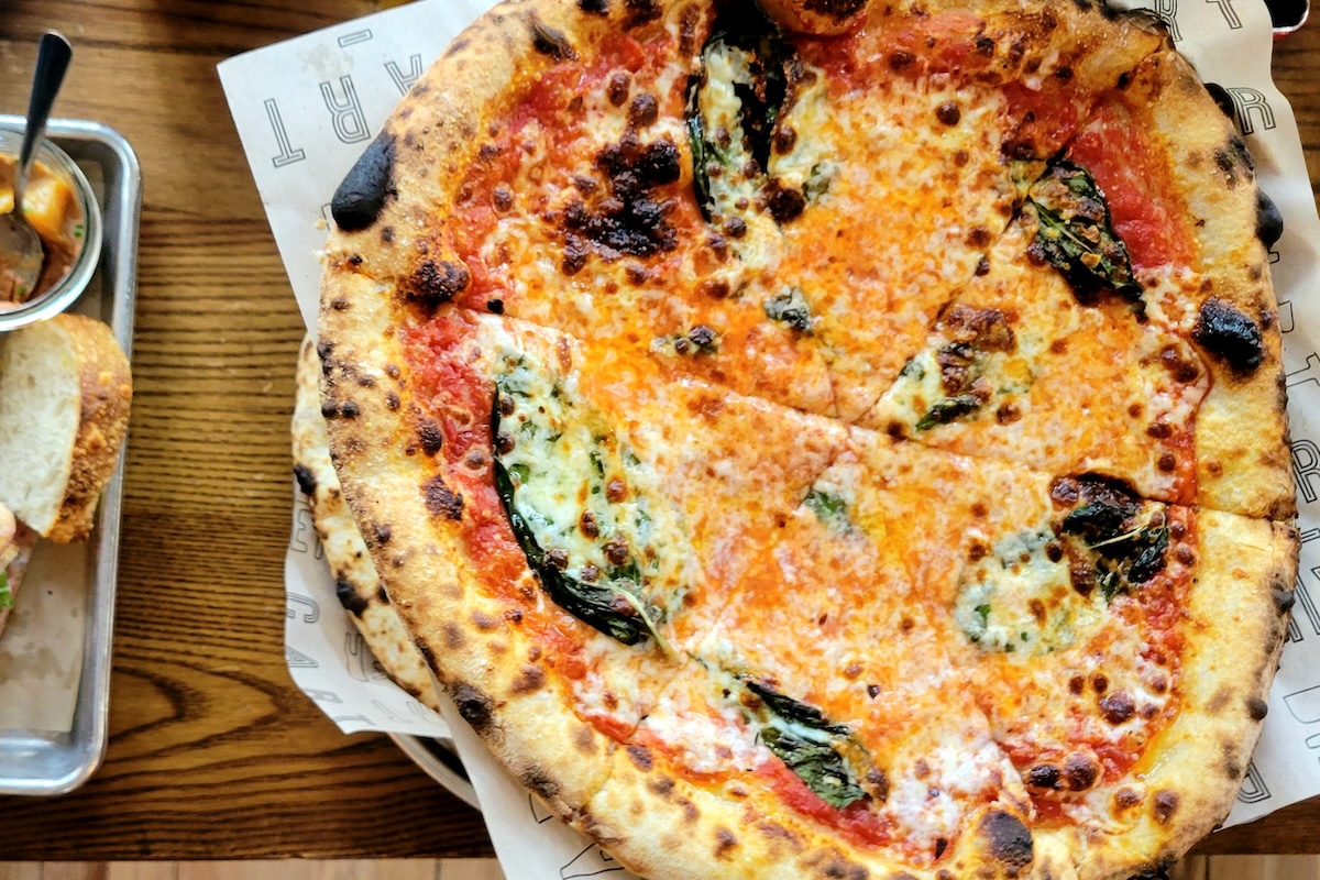 The Daisy pizza at Cart-Driver. | Photo by Linnea Covington