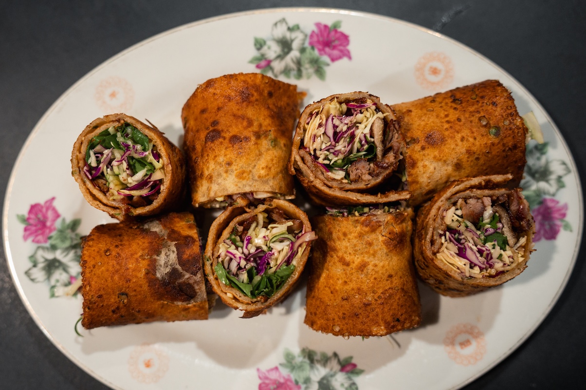 Duck rolls at Hop Alley will stay one the menu during the chef shift. | Photo by Hop Alley