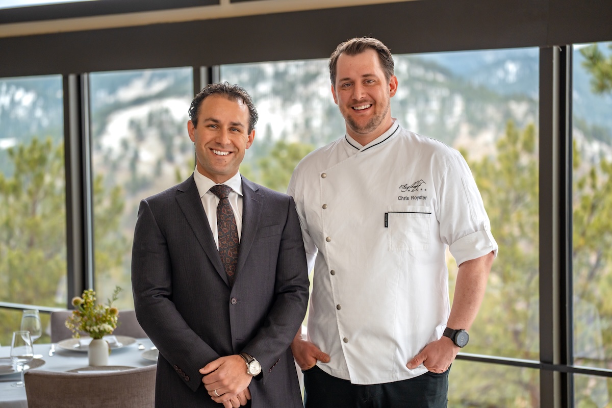 flagstaff_house_by_beyond_the_apron_media_owners Flagstaff House owners Adam Monette (right) and chef Chris Royster (left). | Photo by Beyond the Apron Media
