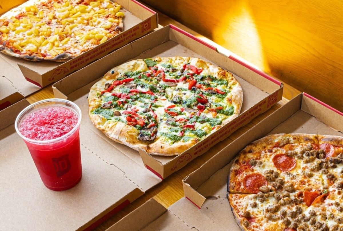 mod_pizza MOD Pizza is a kids dream, they can build their own pizza. | Photo by MOD Pizza