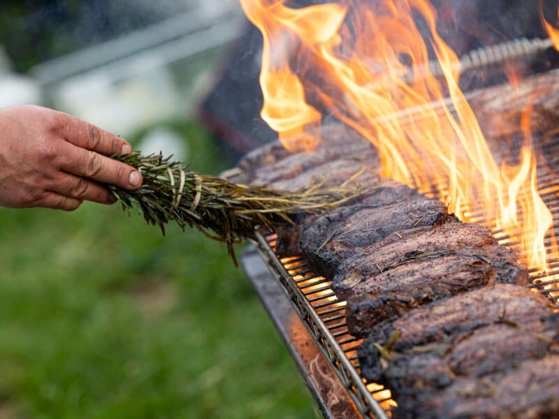 rare-steak-grilling-seasoning-2025jpg RARE Steakfest is a great event, happening September 18. Maybe Josh Oakley will win again! | Photo by DiningOut Events