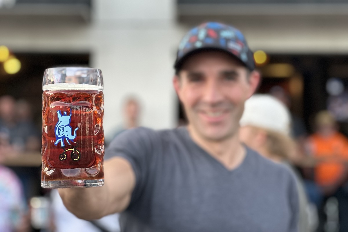 Joyride_Brewing_Company Show off your stein-holding strength | Photo by Joyride Brewing Company