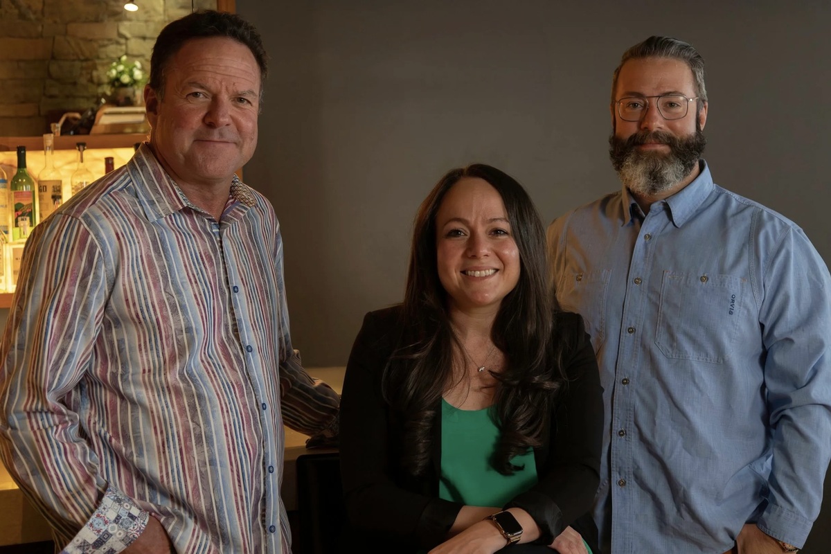 Current owner Matt Morgan (left), Sanabria, and Anders | Photo by Sweet Basil