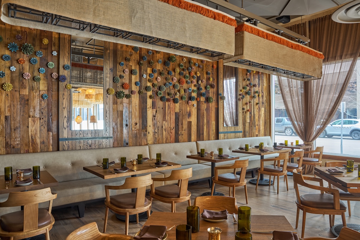 Tamayo_Interiors_by_Richard Sandoval Hospitality The new interior of Tamayo is bright and fresh. | Photo by Richard Sandoval Hospitality