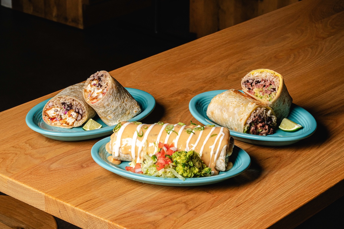 next_level_veggie_grill_Burritos_Courtesy of Stephanie Kelly Photography Next Level Veggie Grill makes vegan burritos too, in many flavors. | Photo by Stephanie Kelly Photography