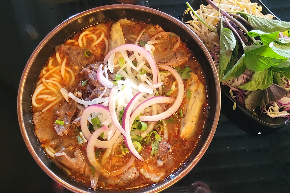 pho_social_bun_hu_by_covington Bun Bo Hue at Pho Social on South Broadway. | Photo by Linnea Covington