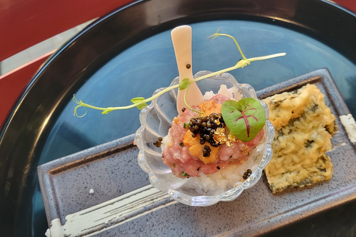 surf_by_covington_mizu_tuna_2 Mizu Izakaya's truffle bluefin tuna. | Photo by Linnea Covington
