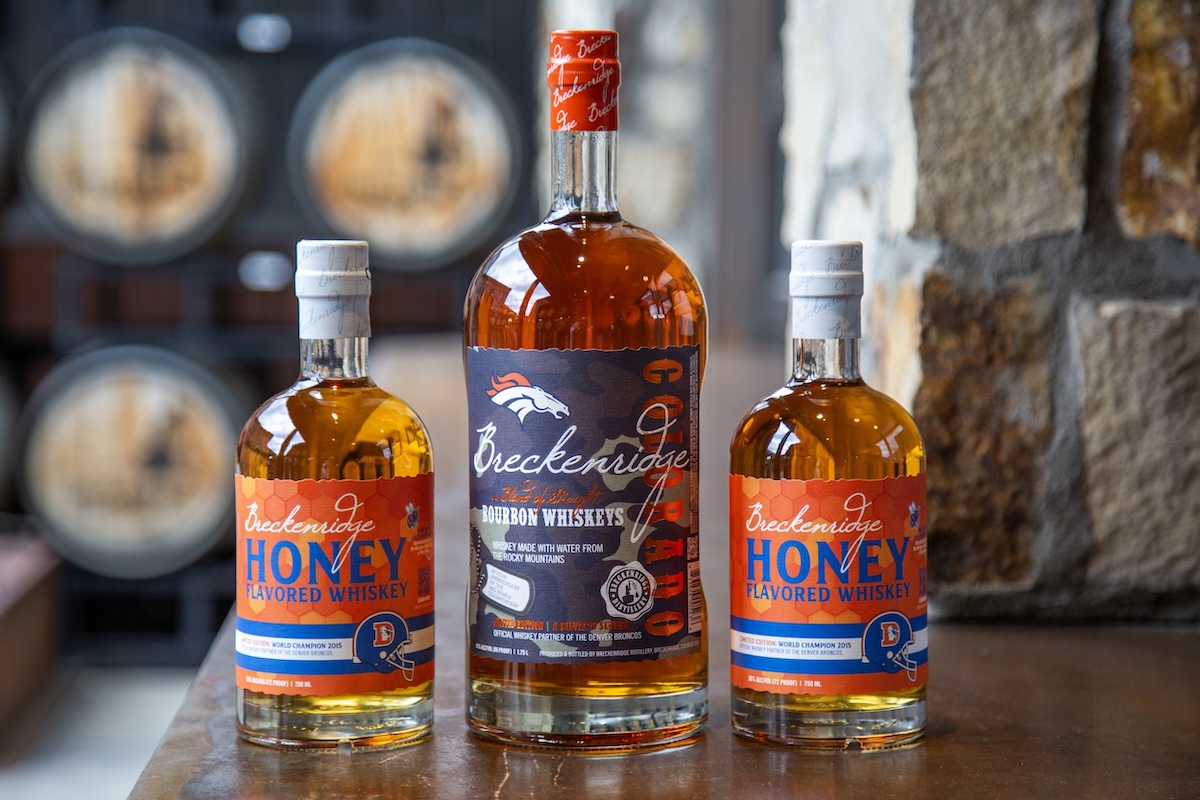 Breckenridge Distillery_Broncos Bourbon 2025 Breckenridge Distillery makes the Official Bourbon of the Denver Broncos. | Photo by Breckenridge Distillery