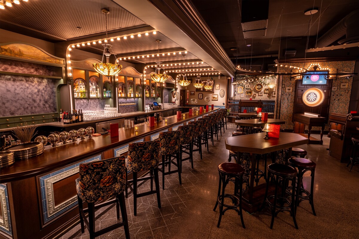 Classic games have been upgraded at spots like Flight Club | Photo by Flight Club