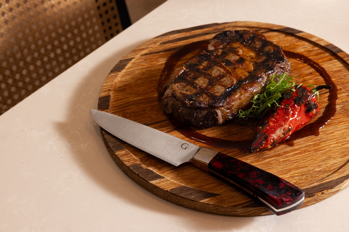One of the sexy steaks at Edge Restaurant and Bar. | Photo by Four Seasons
