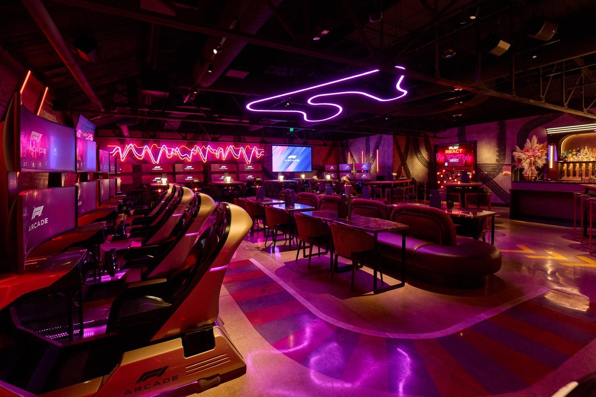 F1_Arcade F1 Arcade is the newest “eatertainment” venue in Denver | Photo by F1 Arcade