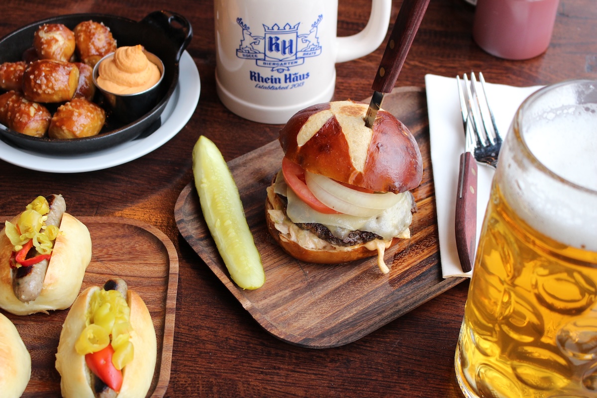 Rhein_Haus Rhein Haus offers German fare and bocce ball | Photo by Rhein Haus Denver