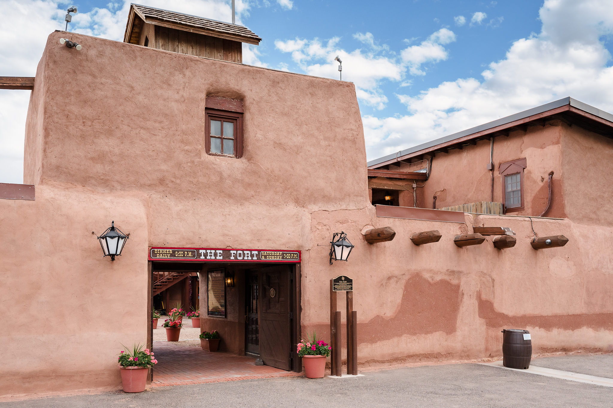 The outside facade of The Fort as it looks today. | Photo by Linnea Covington