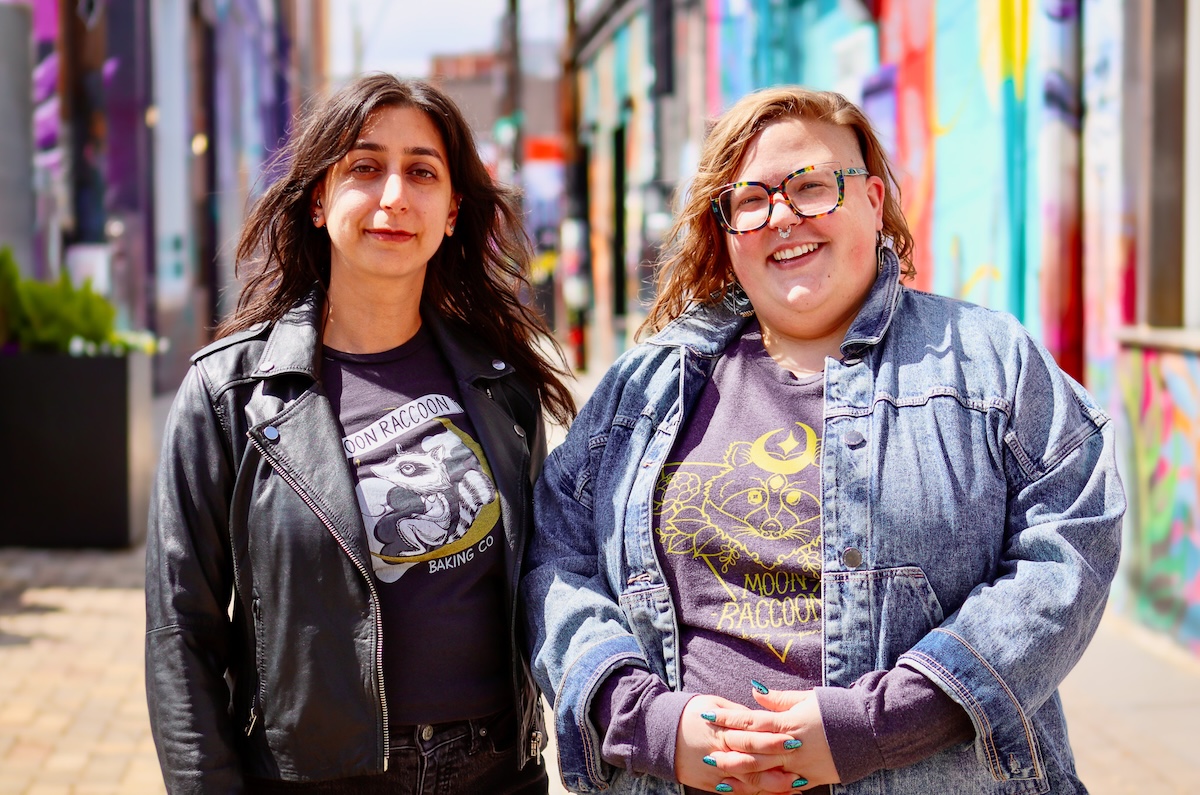 Kate Lange and Zoe Deutsch, owners of Moon Raccoon. | Photo by Hard Knoch PR