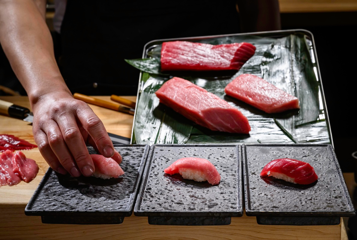 During special evenings, chef Sananikone breaks down a whole tuna | Photo by Ukiyo