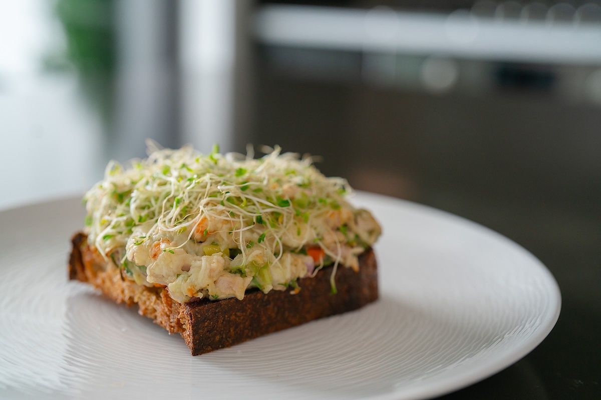 Chef Carrie Baird Tuna Melt Fancy Toast_01 Chef Carrie Baird made Tuna Melt Fancy Toast. | Photo by Behind the Apron Media