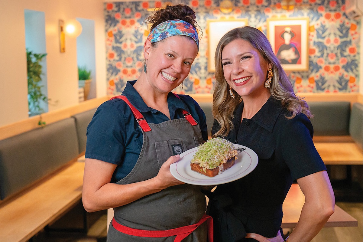 Top Chef Carrie Baird and Tarah Runco at the restaurant Fox and The Hen Denver Colorado Top Chef Carrie Baird and Tarah Runco at the restaurant Fox and The Hen Denver in Colorado. | Photo by Beyond the Apron