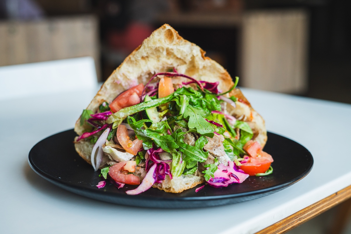 Berliner Haus is known for its traditional German döner kebab sandwich. | Photo by Amber Boutwell