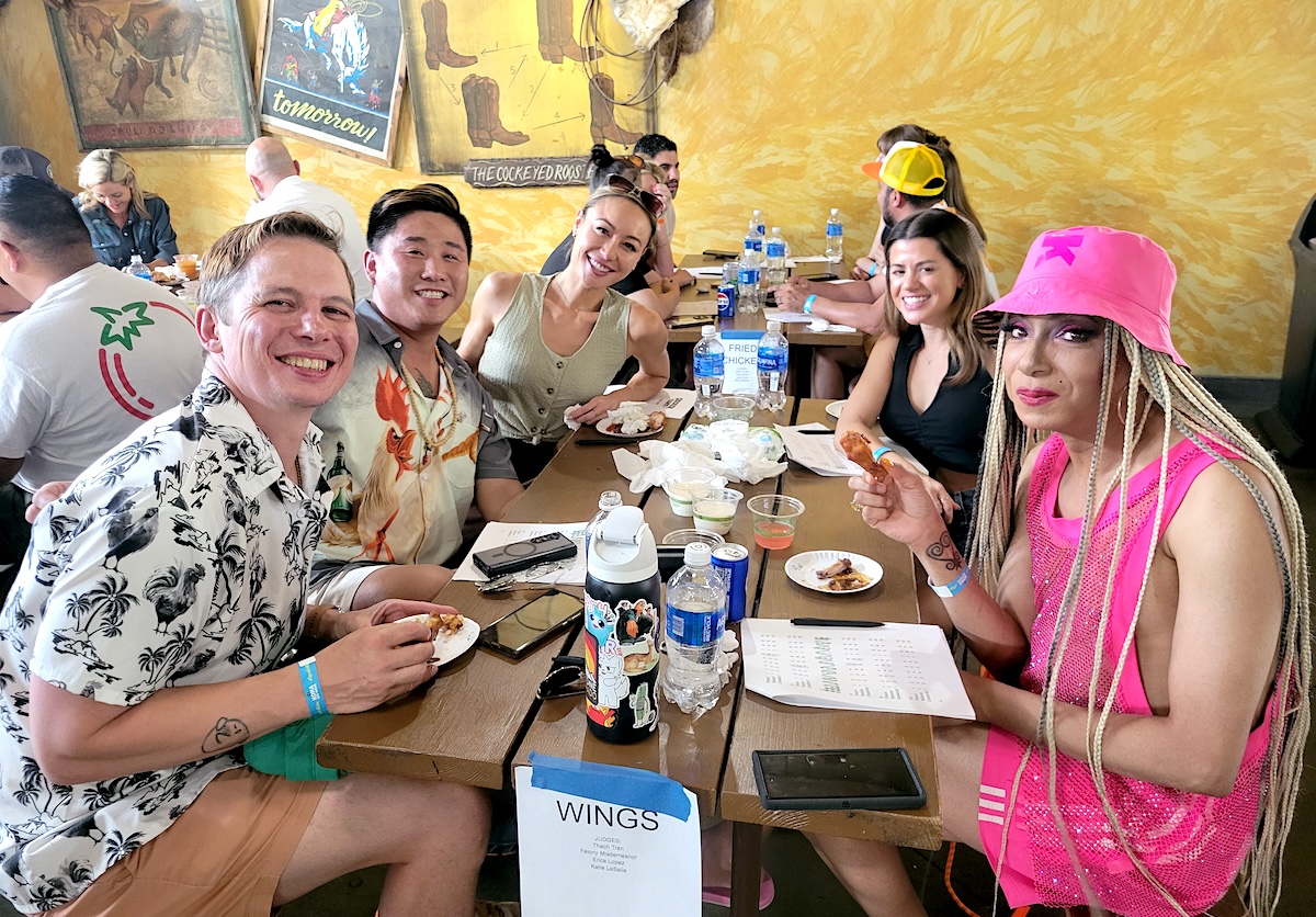 We welcomed anchor Erica Lopez as one of our 2025 Chicken Fight! judges. | Photo by Linnea Covington