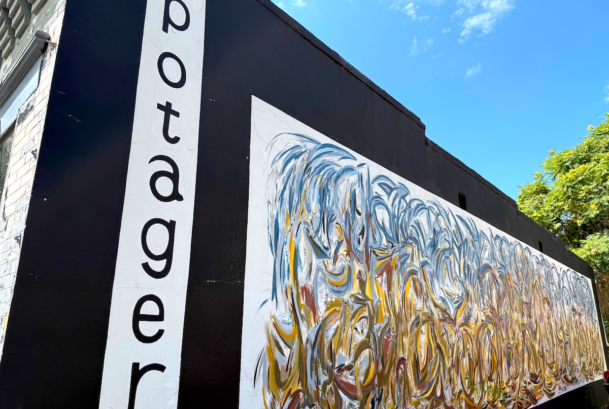 potager_mural_by_antony_bruno The mural outside of Potager has become a landmark. | Photo by Antony Bruno