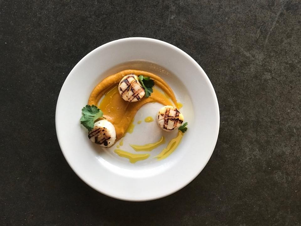 Menus change constantly, but sometimes there are scallops. | Photo by Potager